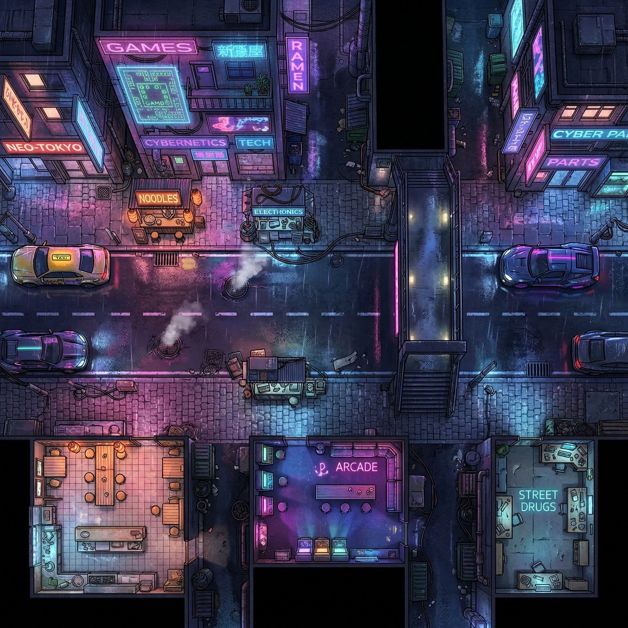 Cyberpunk Street